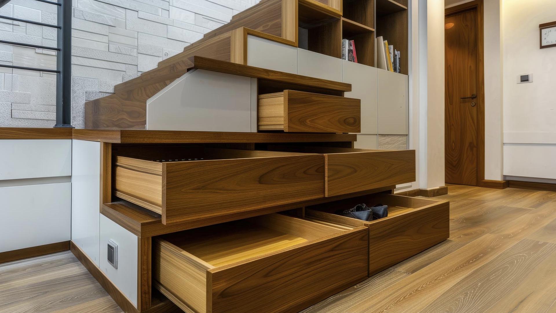 West London Cabinetry - Under stairs storage London sample project 2