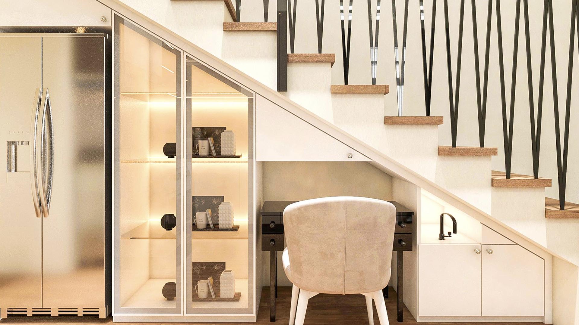 West London Cabinetry - Under stairs storage London sample project 3