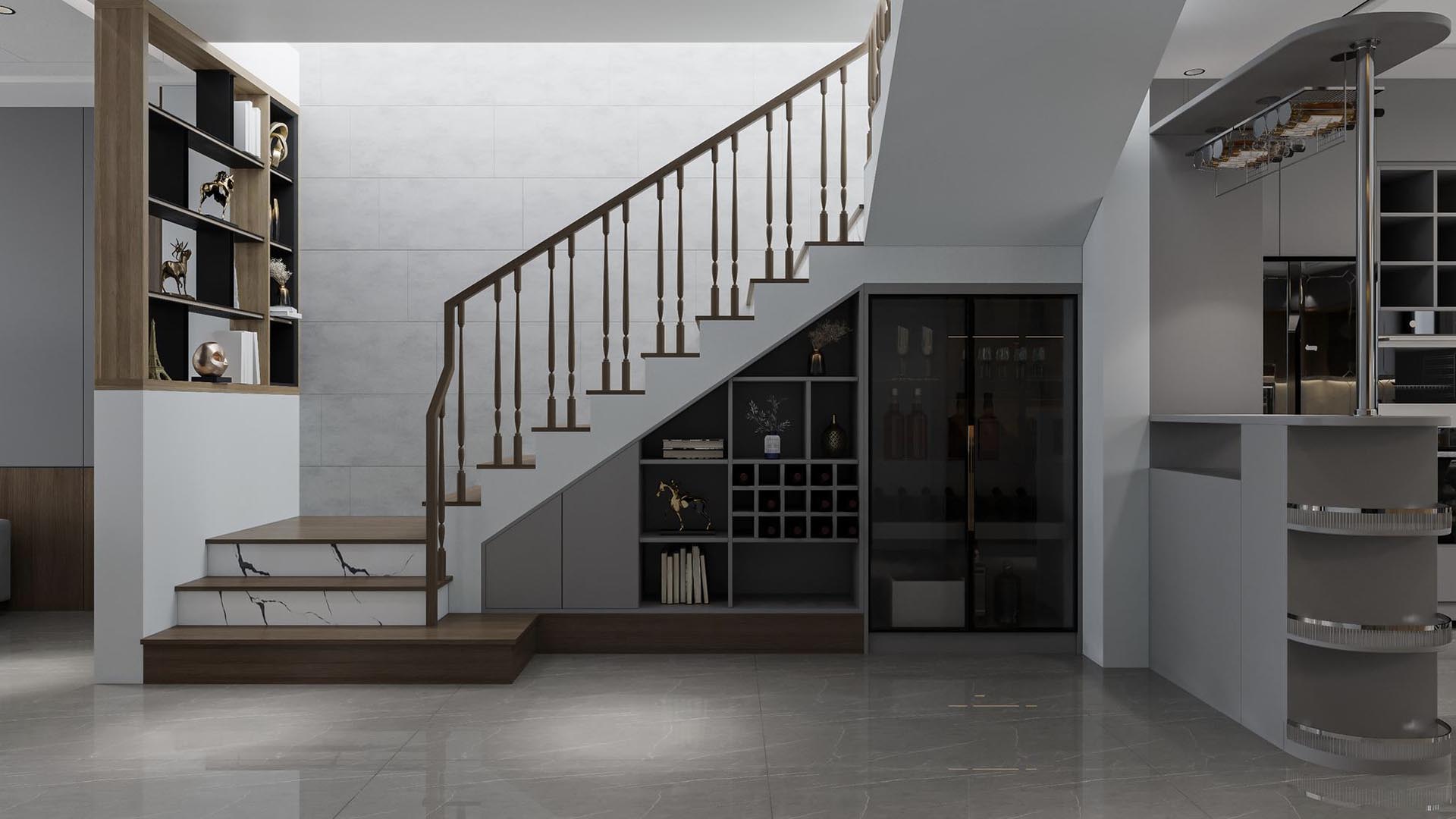 West London Cabinetry - Under stairs storage London sample project 5