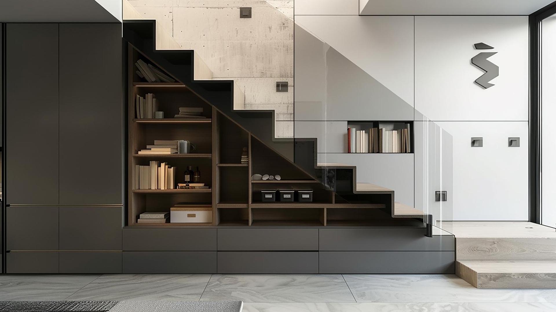 West London Cabinetry - Under stairs storage London sample project 6