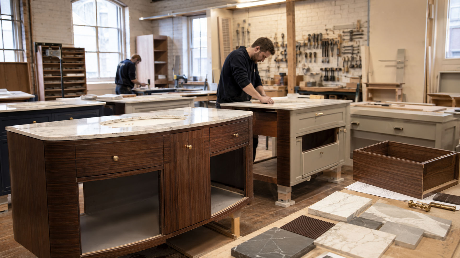 West London Cabinetry - Bespoke bathroom furniture in London - Handcrafted in our London workshop