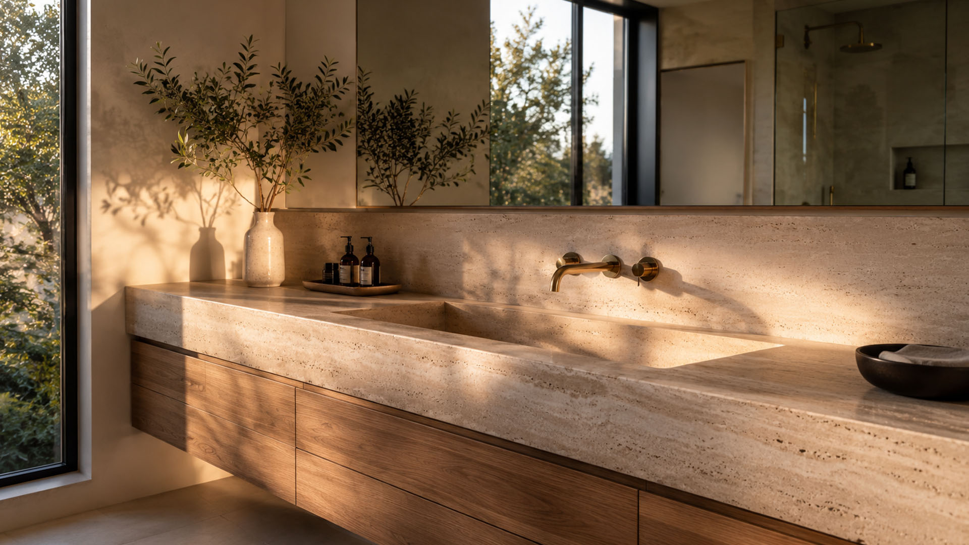West London Cabinetry - Bespoke bathroom furniture in London - Stone worktops
