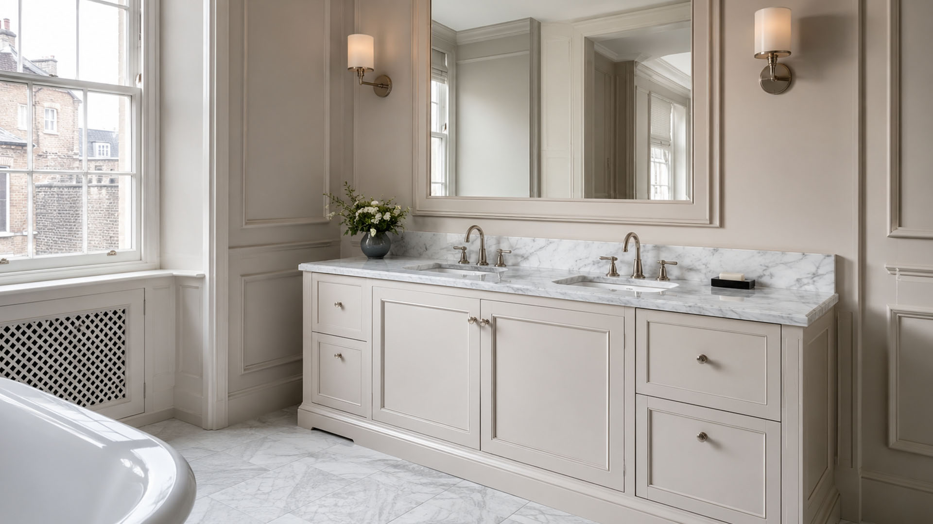 West London Cabinetry - Bespoke bathroom furniture in London - designed around your home