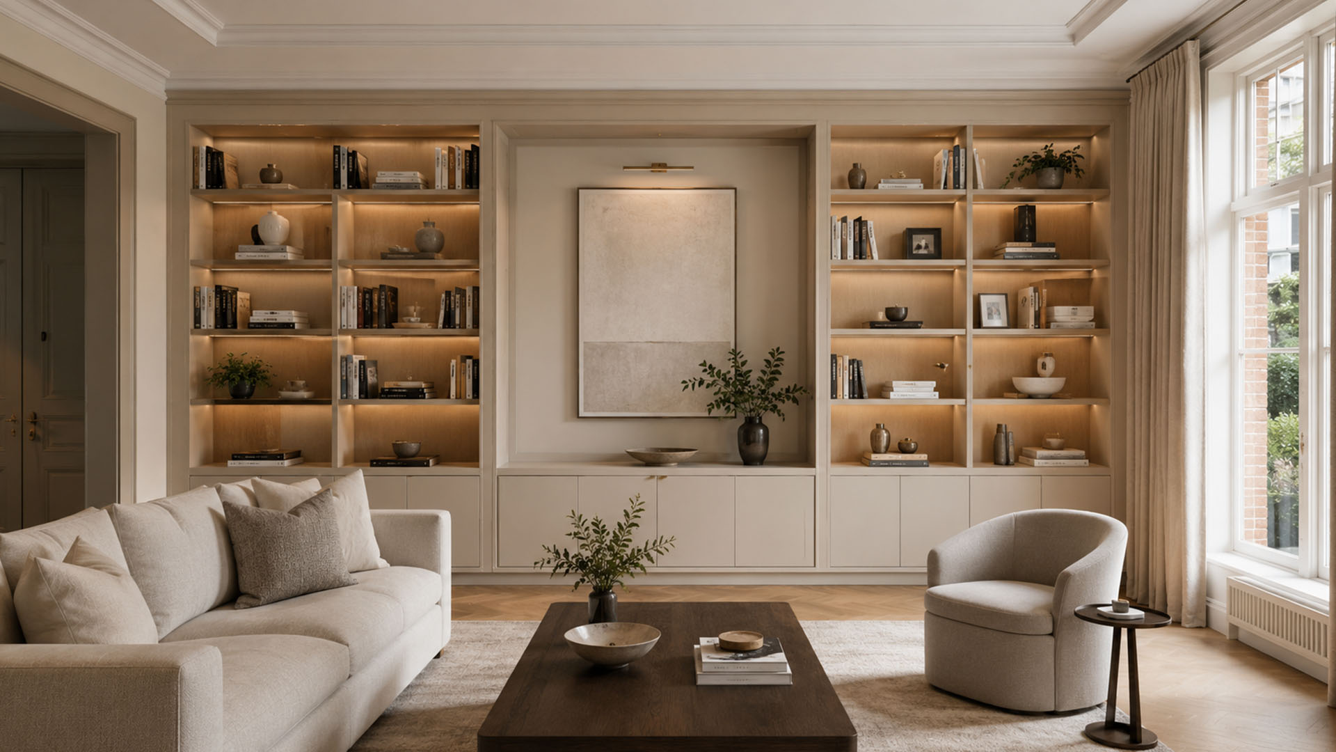 West London Cabinetry - Bespoke bookcases London - Timeless design